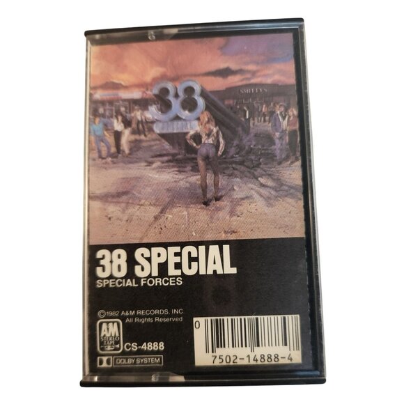 38 Special Strength In Numbers & Special Forces Tapes 1982 A&M Vintage Cassette - Picture 2 of 13